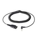 Calltel Quick Disconnect Cable to 2.5mm Jack