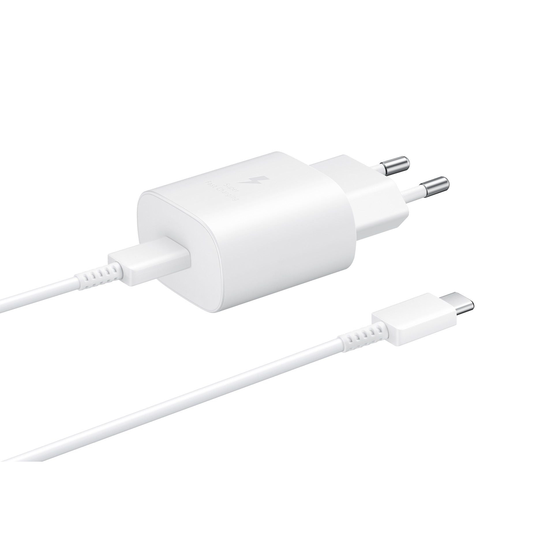 SAMSUNG 25W PD ADAPTER WITH USB-C TO USB-C CABLE 1M