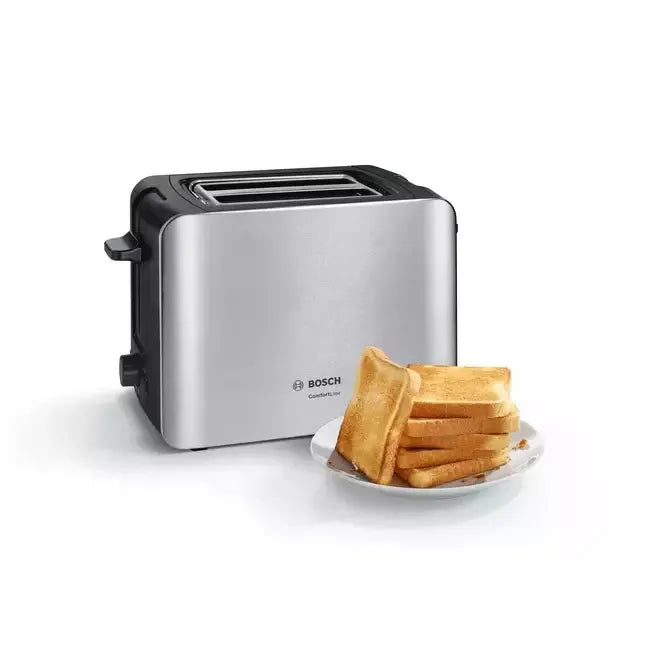Bosch TAT6A913 ComfortLine 2 Slice Toaster - Stainless Steel