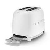 Smeg TSF01WHMSA 50'S Retro Style 2 Slice Toaster - Matte White