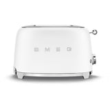 Smeg TSF01WHMSA 50'S Retro Style 2 Slice Toaster - Matte White