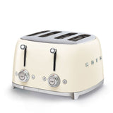 Smeg TSF03CRSA 50's Retro Style 4 Slice Toaster - Cream