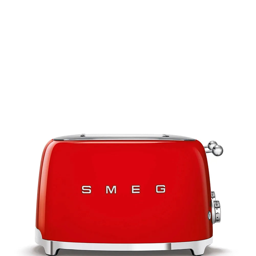 Smeg TSF03RDSA 50's Retro Style 4 Slice Toaster -Red