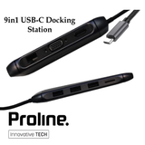 Proline 9in1 USB-C Docking Station - UAK331