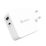 Adam Elements OMNIA F2 PD 30W Dual Port Fast Charging Wall Charger