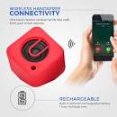 Astrum Wireless Bluetooth Speaker Cube (Red) - ST140 - New World