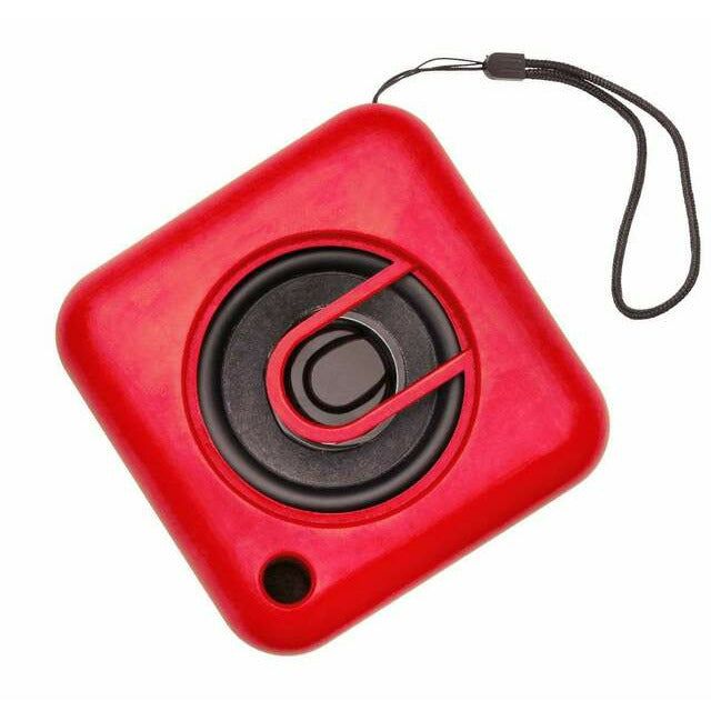 Astrum Wireless Bluetooth Speaker Cube (Red) - ST140 - New World