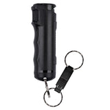 Sabre Red Pepper Spray Flip Top/ Key Ring/ Finger Grip - Black  F15-BKOC-02