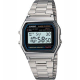 Casio A158WA-1DF Retro Watch - New World
