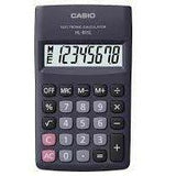 Casio HL-815L-BK Travel Calculator - New World