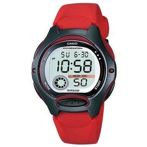 Orologio Donna CASIO in gomma rosa digitale LW-203-4AVEF