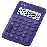Casio MS-20UC Mini Desktop TIME TAX Calculator Purple