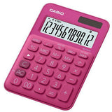 Casio MS-20UC Radish Red Stylish TAX TIME Mini Desk Calculator