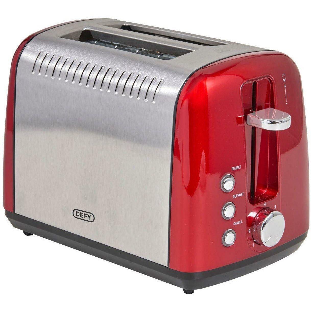 Defy TA828R 2Slice Toaster - New World