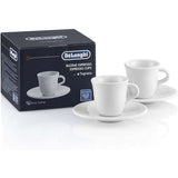 Delonghi DLSC308 Ceramic Espresso Cups 2pk - New World