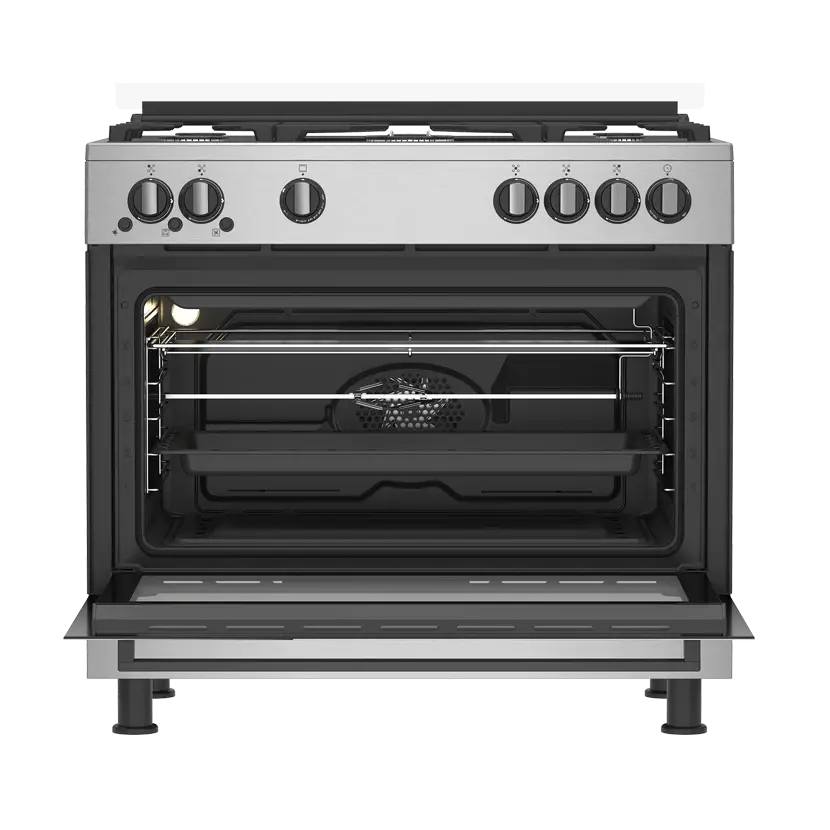 defy new york inox range cooker dgs904