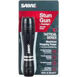 Sabre Red Stun Gun with Flashlight and Belt Holster - S-3000SF