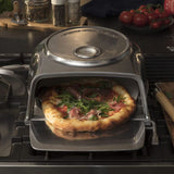 Fernus Stove Top Pizza Oven -  Polished Aluminium