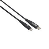 Gizzu USB-C to Lightning 8Pin 1.2m Cable – Black - GCUC8PIN1MB - New World