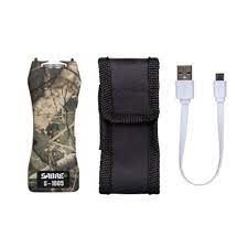 Sabre Realtree Edge Stun Gun Plus Flashlight with Belt Holster (S-1005 ...