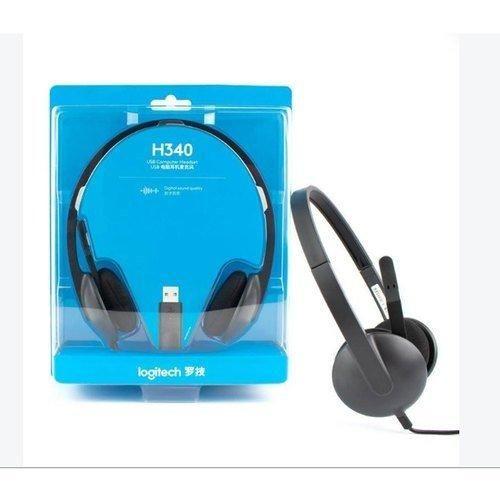 Microphone Logitech H340 Pc Headset Logitech H340 USB Headset New