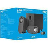 Logitech Z407 Bluetooth Computer Speakers - New World