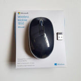 Microsoft Wireless Mobile Mouse 1850 - Black - New World