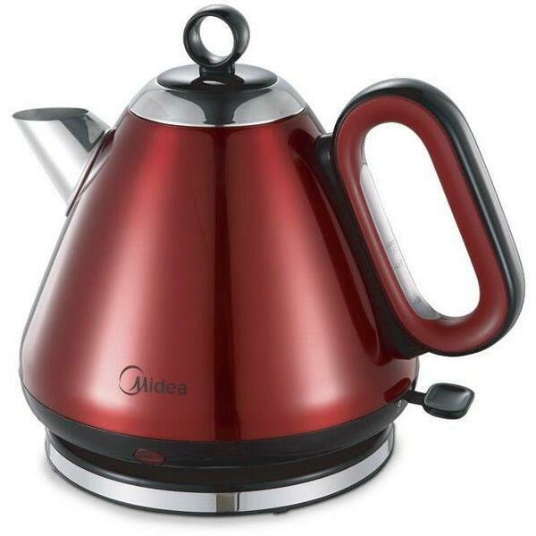 Midea 1.7L Teapot Style Kettle - RED - New World