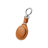 Moshi Airtag Key Ring Vegan Leather - Brown - New World