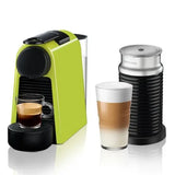 Nespresso Essenza Mini + Aeroccino Milk Frother - Green - New World