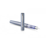 Parker Vector Xl Metallic Silver Blue Fountain Pen M (2159745)