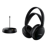 Philips SHC5200 TV Wireless Over-Ear Headphones - Black - New World