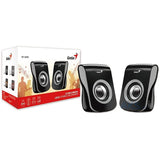 Genius USB Wired 3.5mm Desktop Speakers Grey - SP-Q180