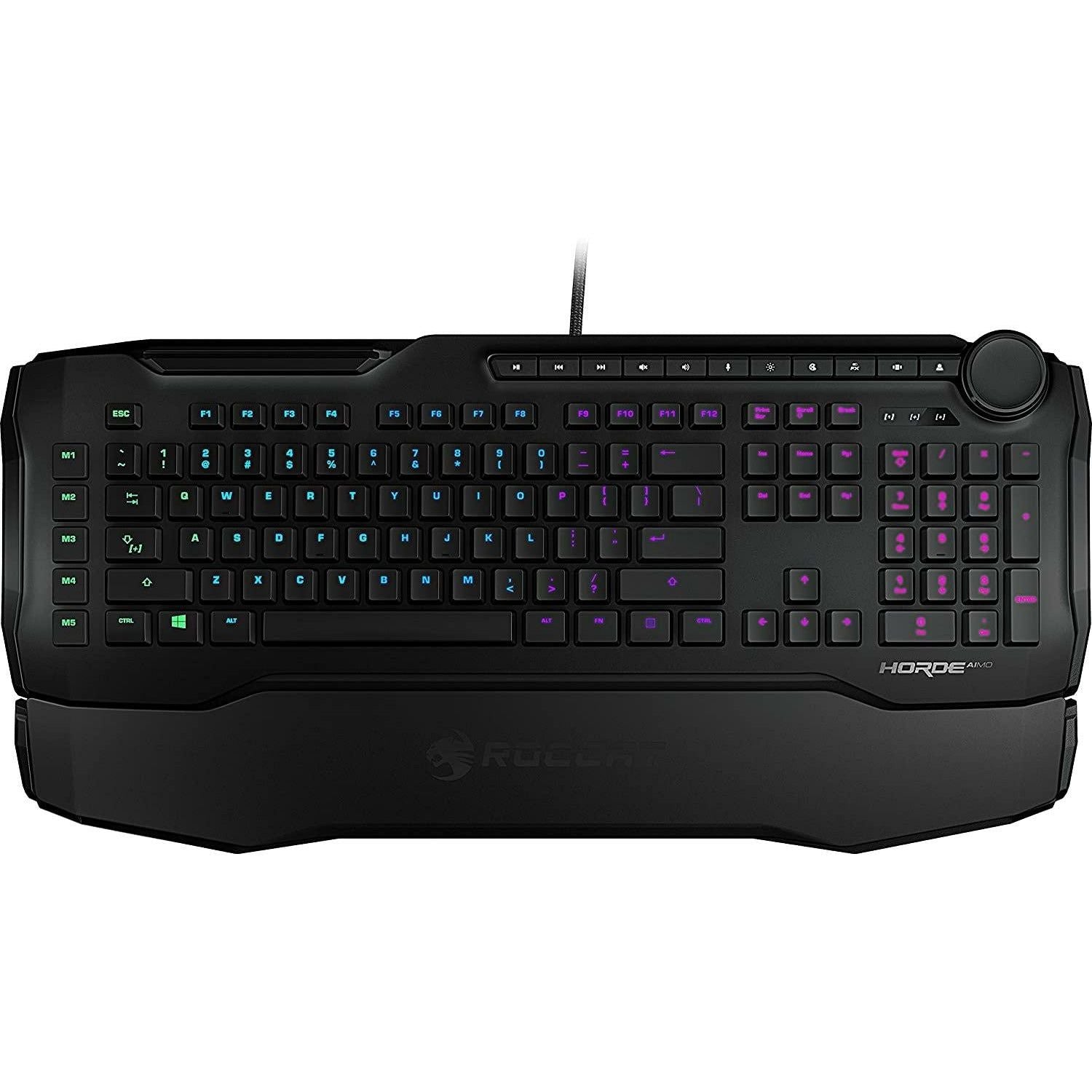 ROCCAT® Horde AIMO Membranical RGB Gaming Keyboard - New World