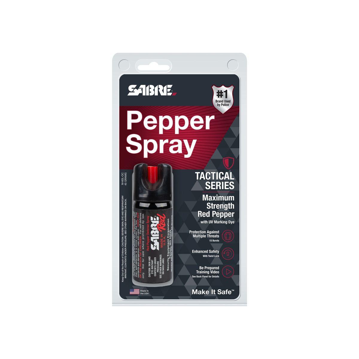 Sabre Red Pepper Spray Avanzado Gas Pimienta Oc Spray 60gr