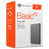 Seagate Basic 2.5 Inch Portable HDD Storage- 1TB - New World