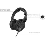 Sennheiser HD 280 Pro Closed Back Dynamic Headphones - Black - New World
