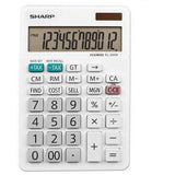 Sharp EL-334WB Mini Desk Calculator with Kickstand - New World