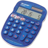 Sharp EL-S25B-BL Quiz Calculator - Blue - New World