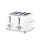 Smeg TSF03WHSA 50's Retro Style 4 Slice Toaster - White
