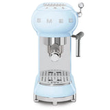 Smeg ECF01PBSA 50's Style Espresso Manual Coffee Machine - Pastel Blue - New World
