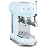Smeg ECF01PBSA 50's Style Espresso Manual Coffee Machine - Pastel Blue