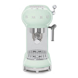 Smeg ECF01PGSA 50's Style Espresso Manual Coffee Machine - Pastel Green - New World