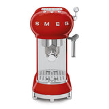 Smeg ECF01RDSA 50's Style Espresso Manual Coffee Machine - Red - New World