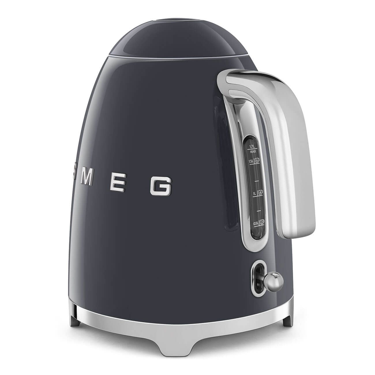 SMEG Retro Variable Temperature Kettle in 4 Colors, Stainless