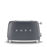 Smeg TSF01GRSA 50'S Retro Style 2 Slice Toaster - Slate Grey - New World