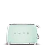 Smeg TSF03PGSA 50's Retro Style 4 Slice Toaster - Pastel Green - New World