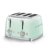 Smeg TSF03PGSA 50's Retro Style 4 Slice Toaster - Pastel Green