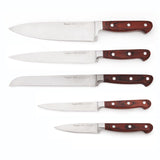 Snappy Chef 5pc Kitchen Knife Set With Block - New World