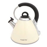 Snappy Chef Whistling Kettle - Creamy Beige - New World